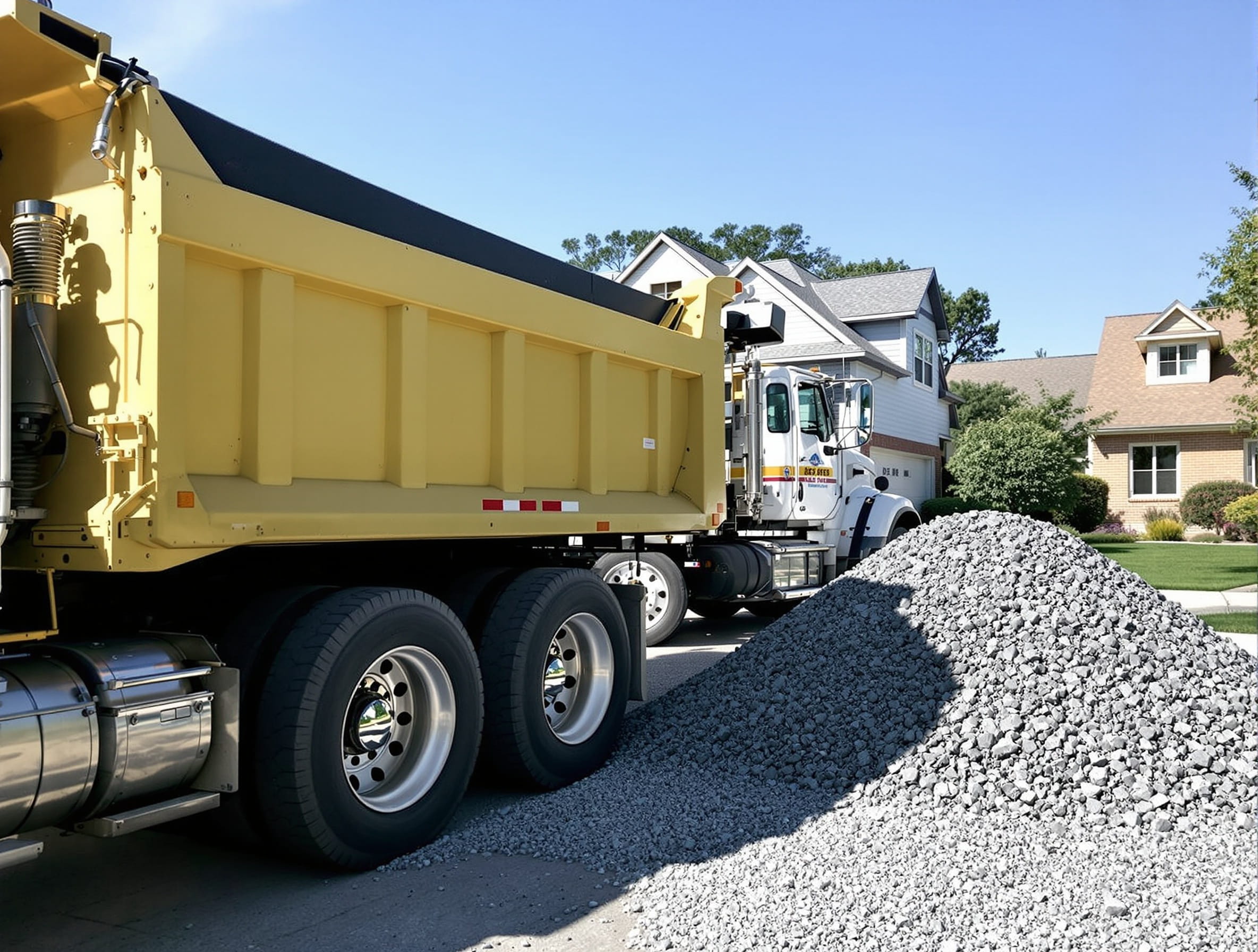 Aggregate Hauling Operation